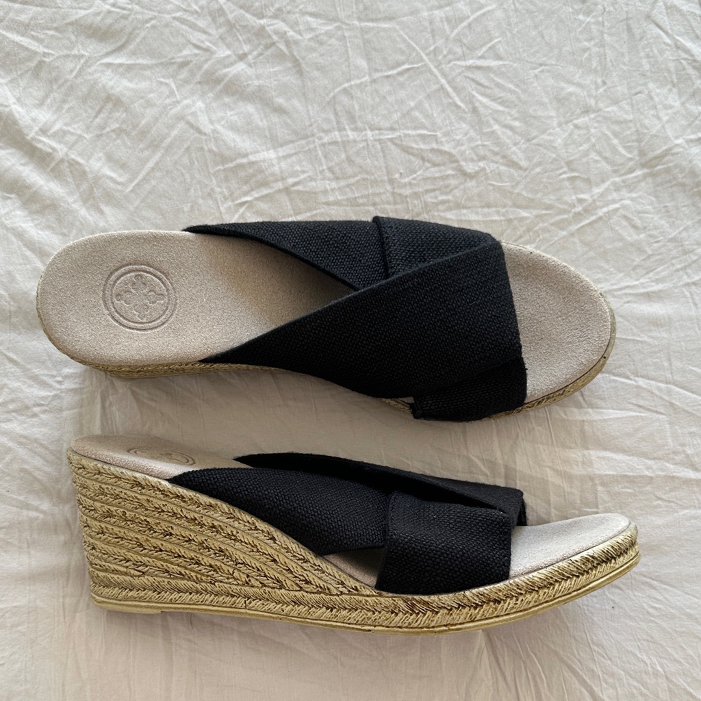 Charleston Shoe Co Porter Wedges